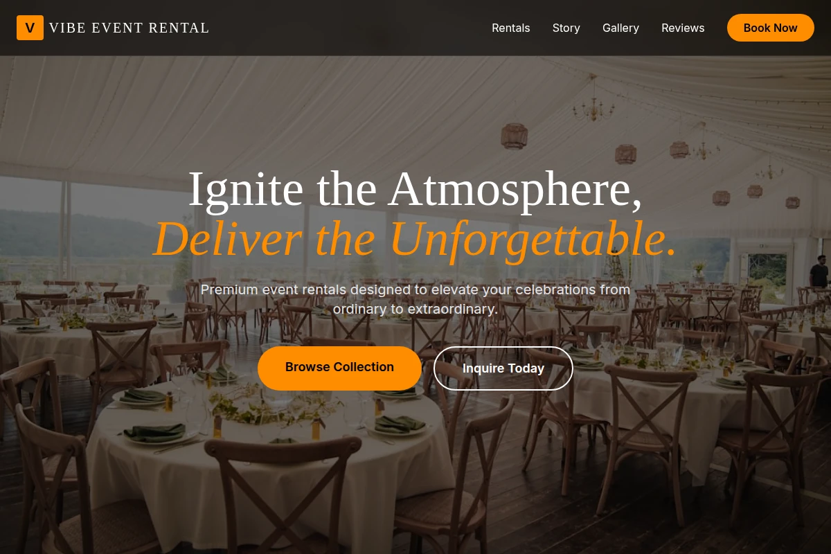 Vibe Event Rental